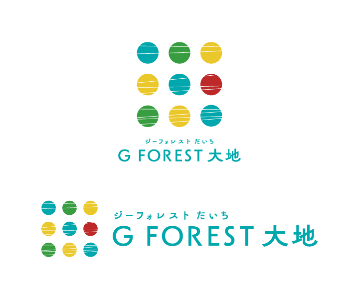 G FOREST 大地　ロゴ